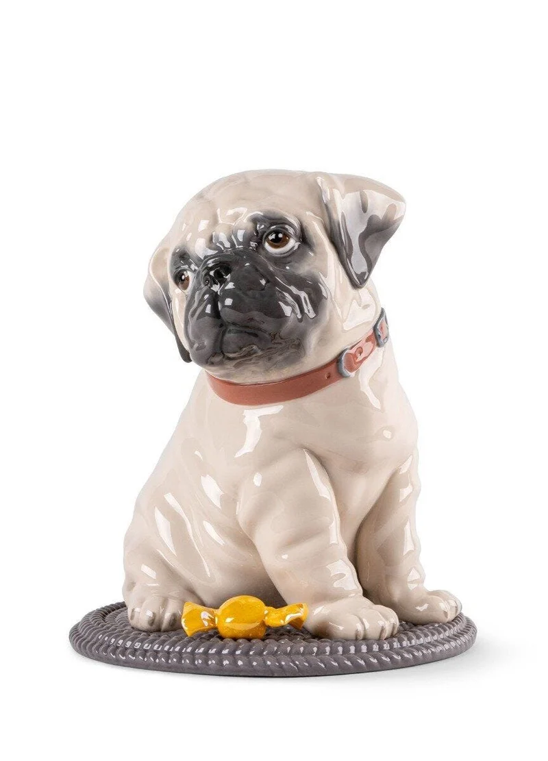 LLADRO® Figur Mops Puppie Pug Skulptur 24x20x20cm 01009689 2023