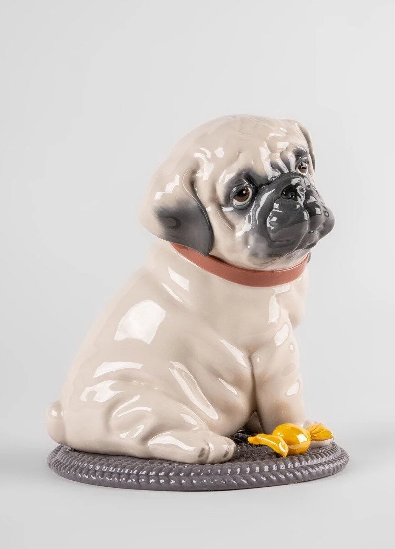 LLADRO® Figur Mops Puppie Pug Skulptur 24x20x20cm 01009689 2023