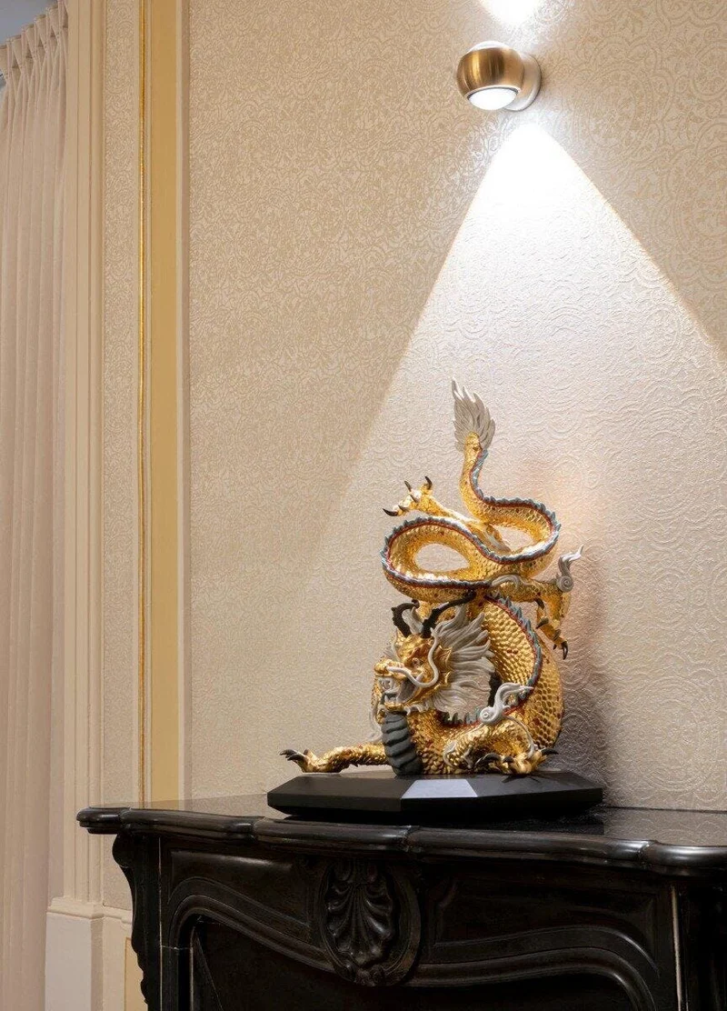 Produkte LLADRO® Figur Schützender Drache - Protective Dragon 62x42x36cm 01002032 2023 limitiert