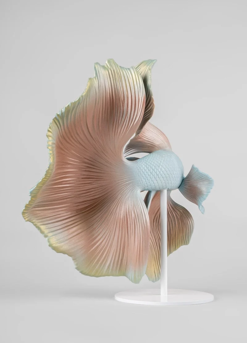 LLADRO® Figur Betta Fisch rechts 36x31x30cm 01009700 2023