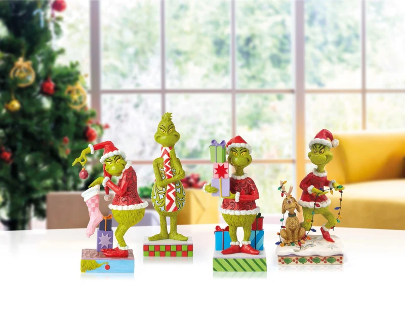 Jim Shore - Grinch 'Grinch with Long Scarf N' 2022