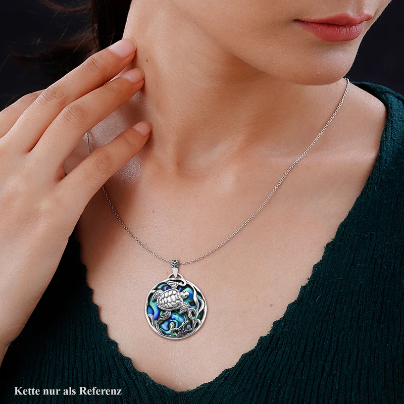 Royal Bali - Abalone Muschel Anhänger 925 Silber