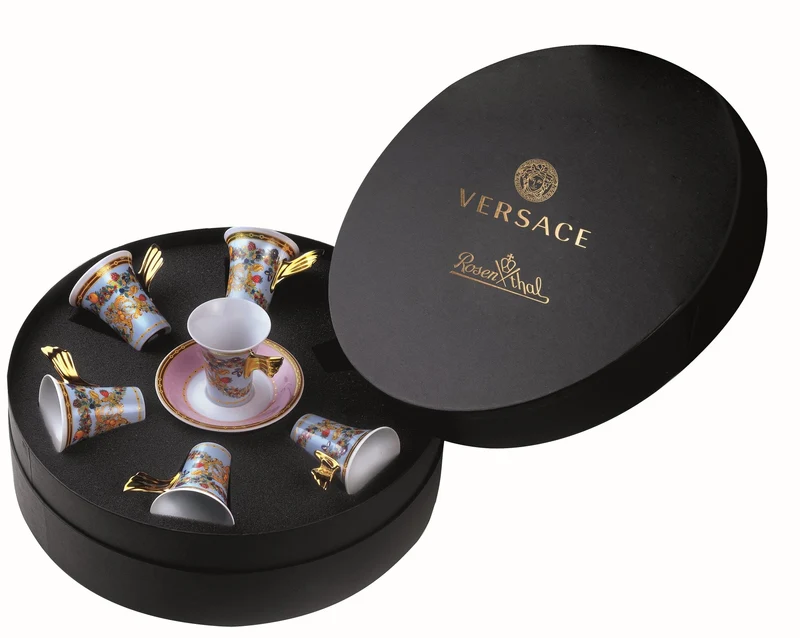 Rosenthal Versace - Le jardin de Versace 'Set 6 Espresso-/Mokkatassen'