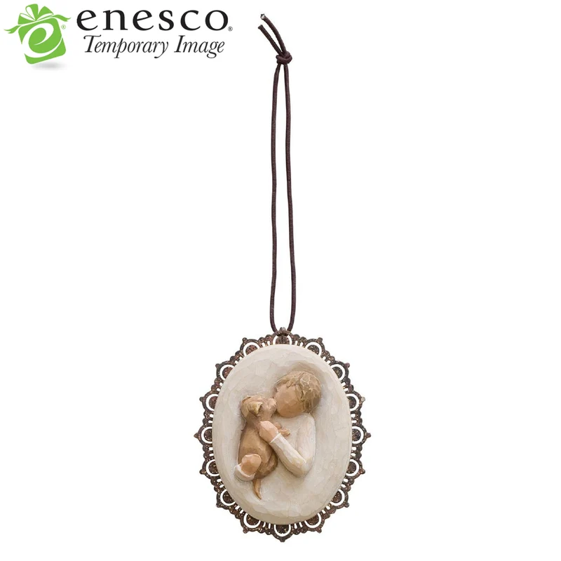 Willow Tree Figur 'Kindness (boy) Metal-edged Ornament -Kindness (Junge) 5,5cm h'