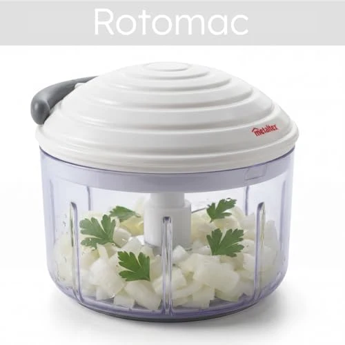 Metaltex 251680084 Rotomac Zerkleinerer, Weiß