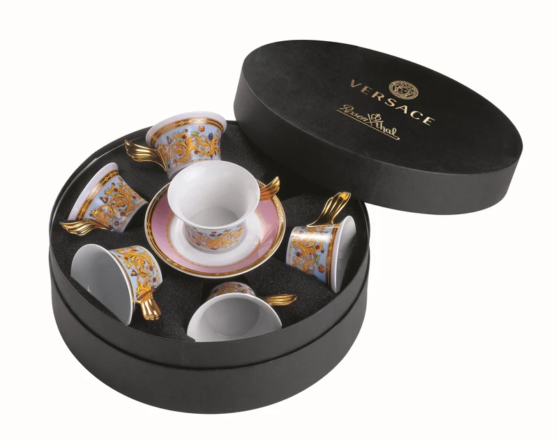 Rosenthal Versace - Le jardin de Versace 'Set 6 Teetassen'