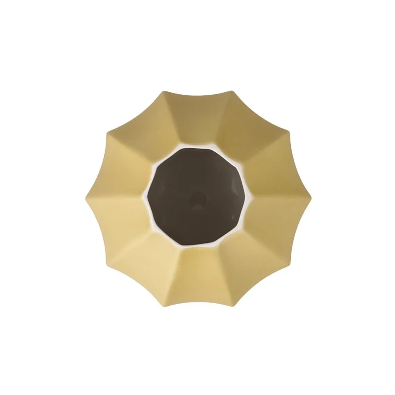 Goebel Accessoires Colori Vase 'Concave champagner' 2023