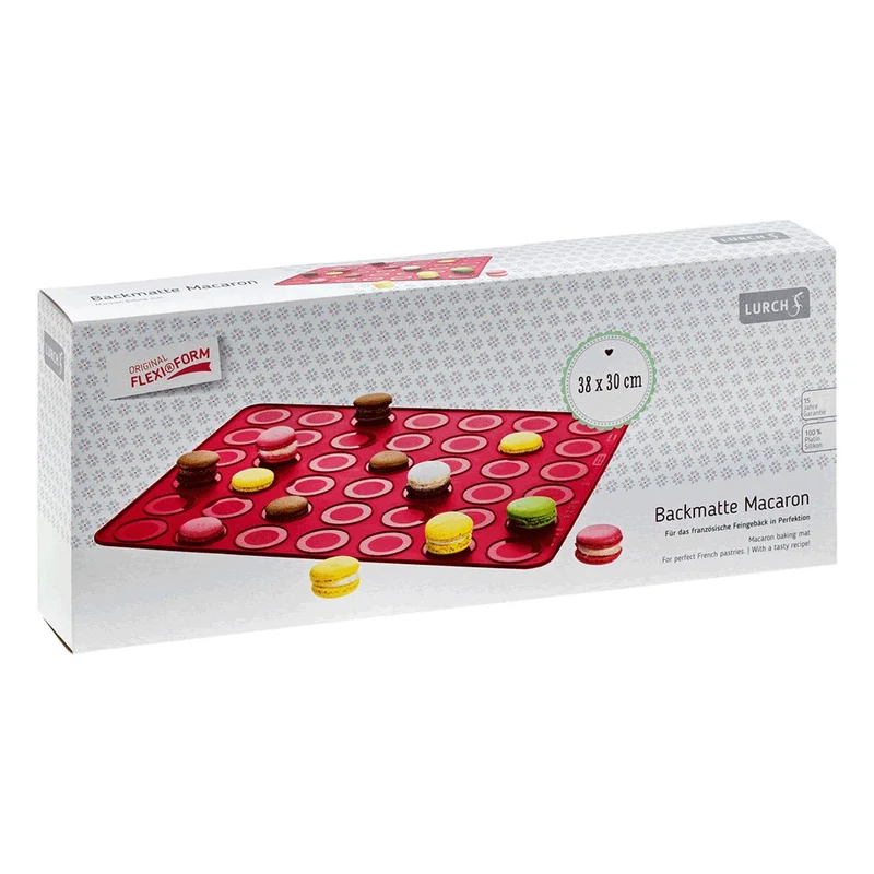 LURCH Flexiform Backmatte Macaron 38x30cm ruby