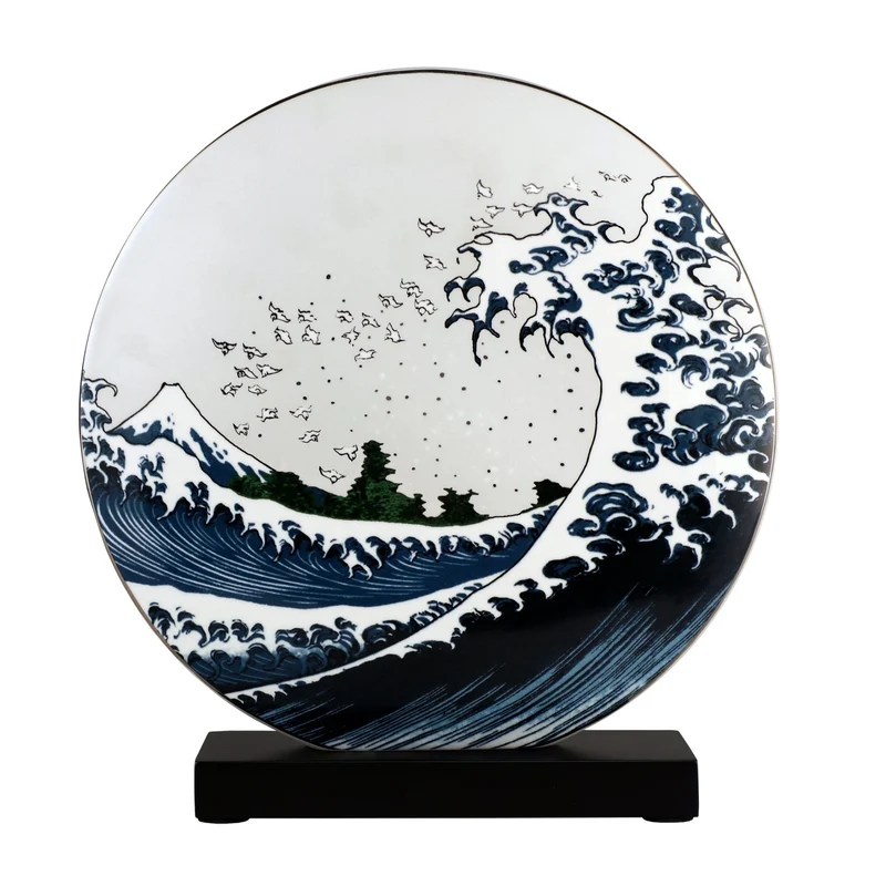 Goebel Artis Orbis Katsushika Hokusai Vase 'Die große Welle I, 33,5' 2023