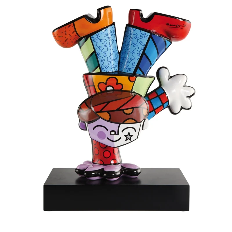 Goebel Pop Art Romero Britto Figur 'Dancing Boy' 2023