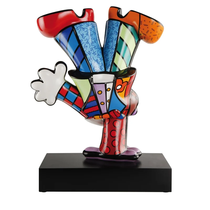 Goebel Pop Art Romero Britto Figur 'Dancing Boy' 2023