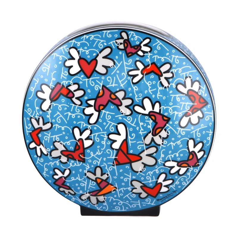 Goebel Pop Art Romero Britto Vase 'In Love 20' 2023
