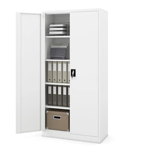 Jan Nowak Aktenschrank Büroschrank Metall, abschließbar, für 50 A4 Ordner