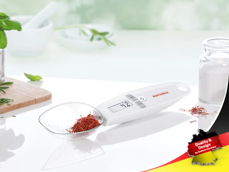 Soehnle Löffelwaage Cooking Star, 0,1-g Feinwaage bis 500g, für Gewürze etc