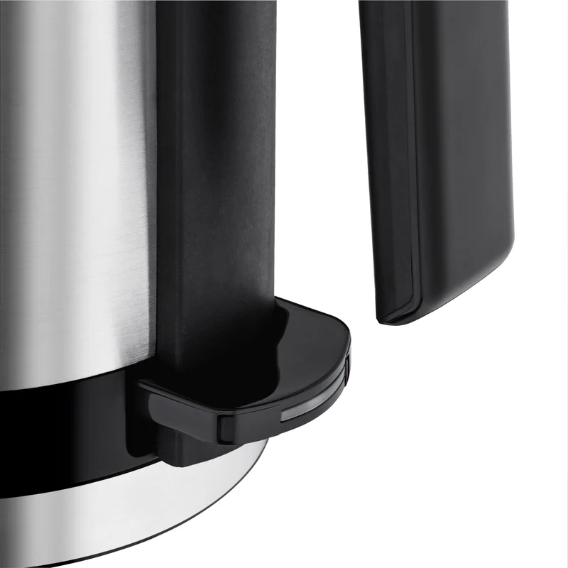 WMF Küchenminis Mini Reise-Wasserkocher Edelstahl 0,8l, elektrischer Wasserkocher mit Kalkfilter, 1800 W, kleiner Teekocher, edelstahl matt