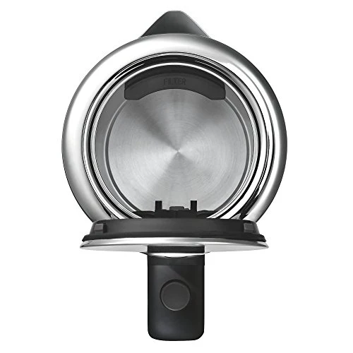WMF Küchenminis Mini Reise-Wasserkocher Edelstahl 0,8l, elektrischer Wasserkocher mit Kalkfilter, 1800 W, kleiner Teekocher, edelstahl matt