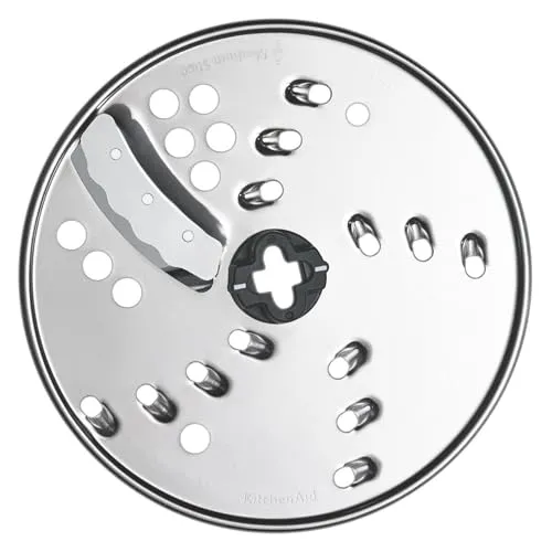 KitchenAid Food Processor - Kompakter Küchenmaschine mit 2 geschwindigkeitsstufen und Pulsfunktion - Zerkleinern, Kneten, Reiben und Schneiden - BPA-Frei - 1,7L Schüssel - 250 W - Schwarz