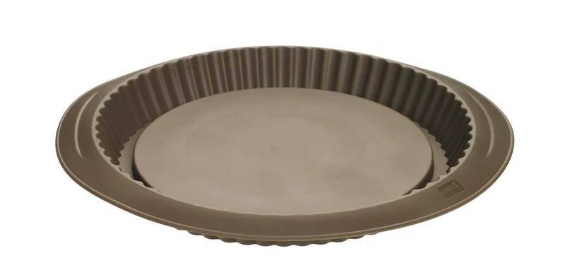 LURCH FlexiForm Obstboden 28cm Premium-Platin-Silikon braun