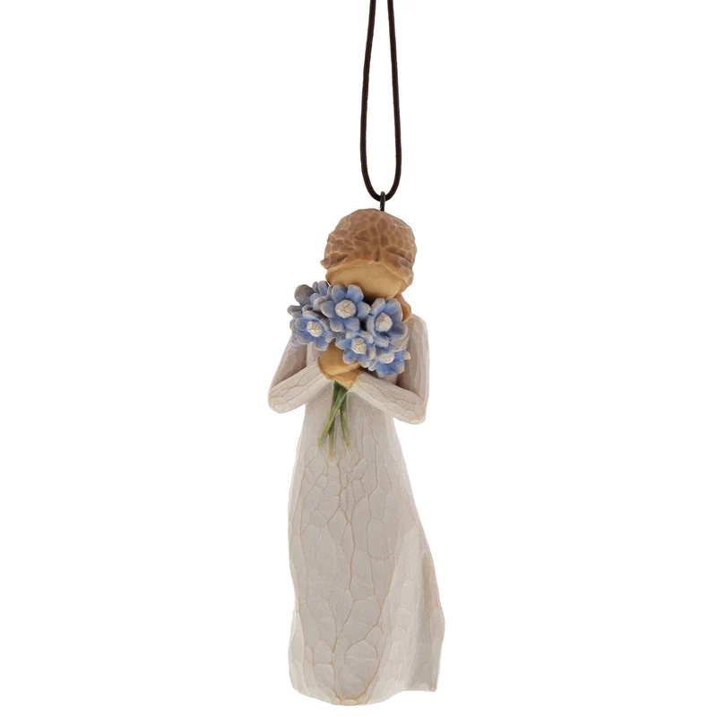 Willow Tree Figur 'Forget-me-not - Vergiss mich nicht Ornament 10,5cm'