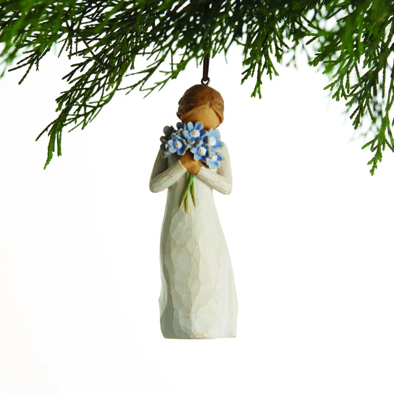Willow Tree Figur 'Forget-me-not - Vergiss mich nicht Ornament 10,5cm'