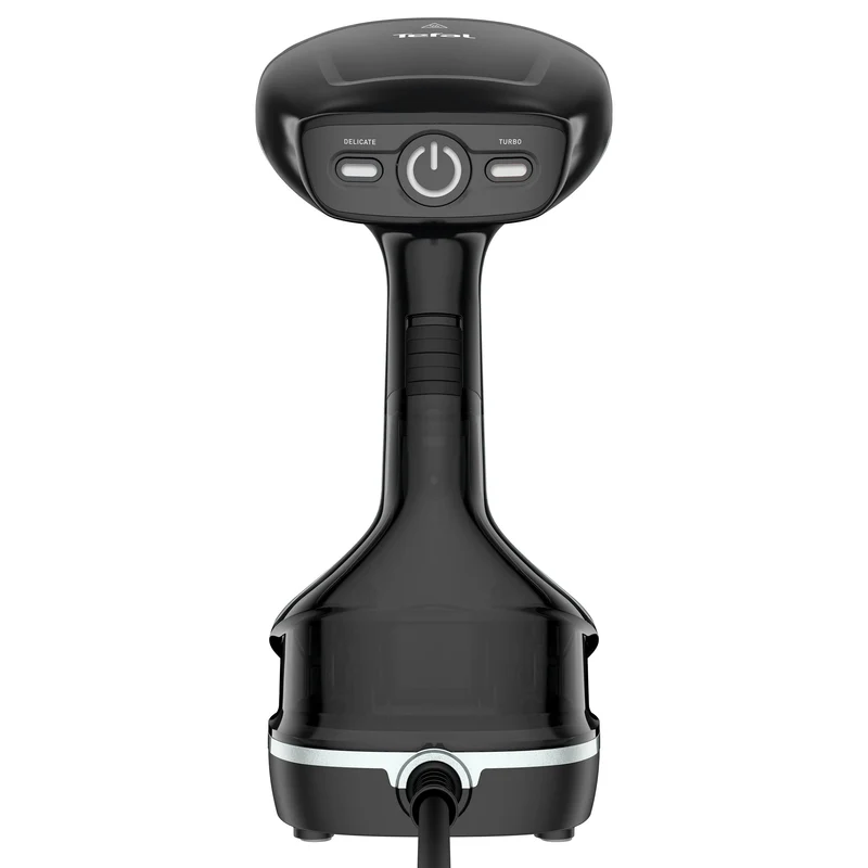 Tefal Access Steam Force Dampfbürste, Dampfglätter 2000 Watt, 190 ml Wassertank, in nur 25 Sekunden aufgeheizt und einsatzbereit, entkeimende Dampfkraft, Steamer, schwarz/silber, DT8250