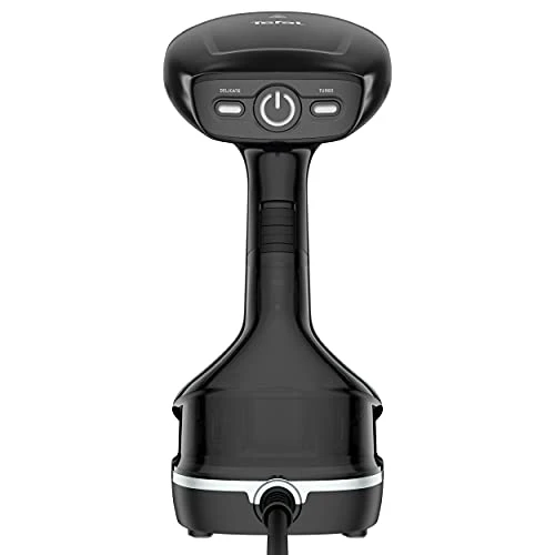 Tefal Access Steam Force Dampfbürste, Dampfglätter 2000 Watt, 190 ml Wassertank, in nur 25 Sekunden aufgeheizt und einsatzbereit, entkeimende Dampfkraft, Steamer, schwarz/silber, DT8250