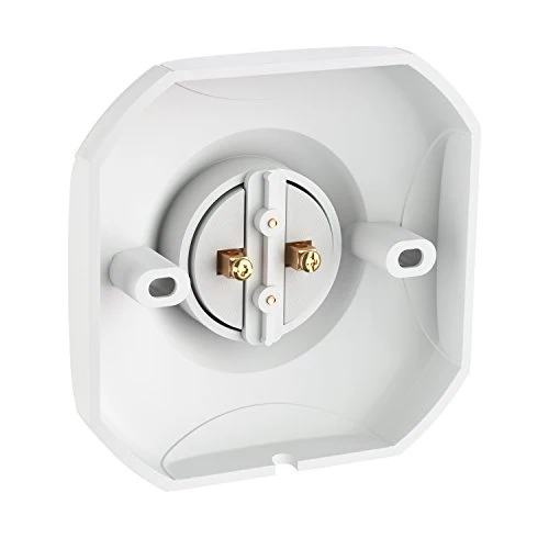 ledscom.de Deckenleuchte/Lampenfassung ELEKTRA, weiß, 1x E27 max. 60W