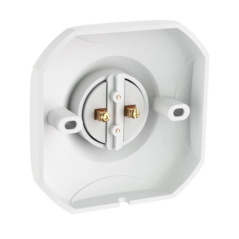 ledscom.de Deckenleuchte/Lampenfassung ELEKTRA, weiß, 1x E27 max. 60W