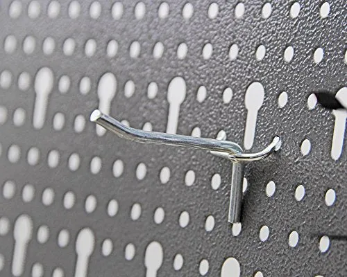 Ondis24 Werkzeugwand Lochwand aus Metall Werkstattwand mit Euro-Lochung 60 x 40 cm