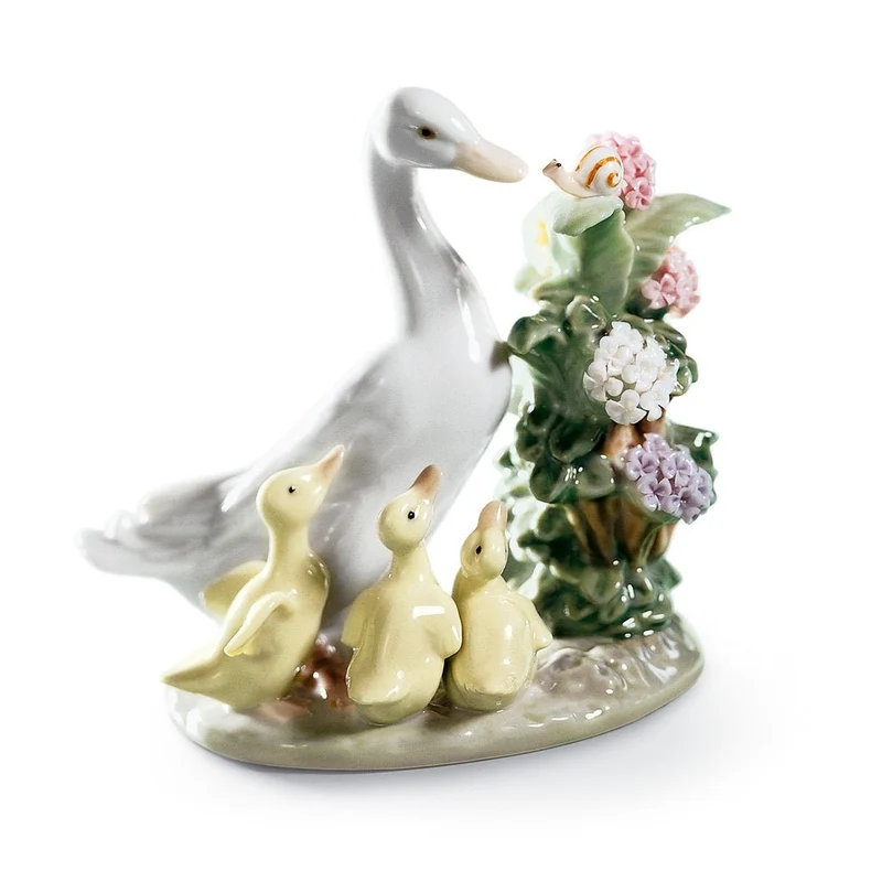 LLADRO® Figur »Gänse mit Schnecke« 01001439