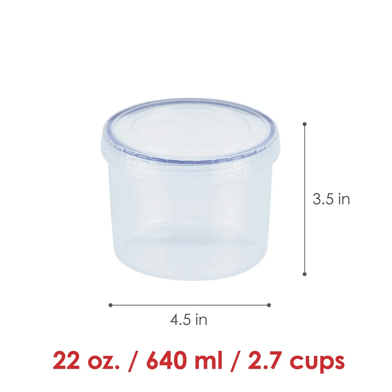 Lock & Lock LLS131 Twist Vorratsdose, 0.64 L