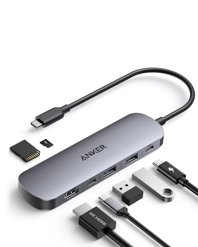 Anker 7-in-1 USB-C Hub mit 4K@60Hz HDMI