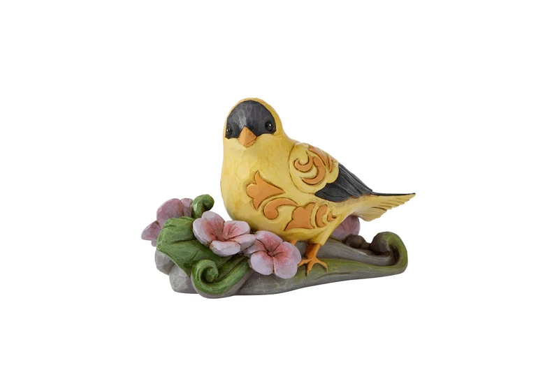 Jim Shore - 'Figur Golden Harmony - Stieglitz / Goldfinch - h 11cm'