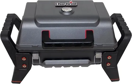 Char-Broil Gasgrill Grill2Go Tragbarer Camping-Grill für Ausflüge