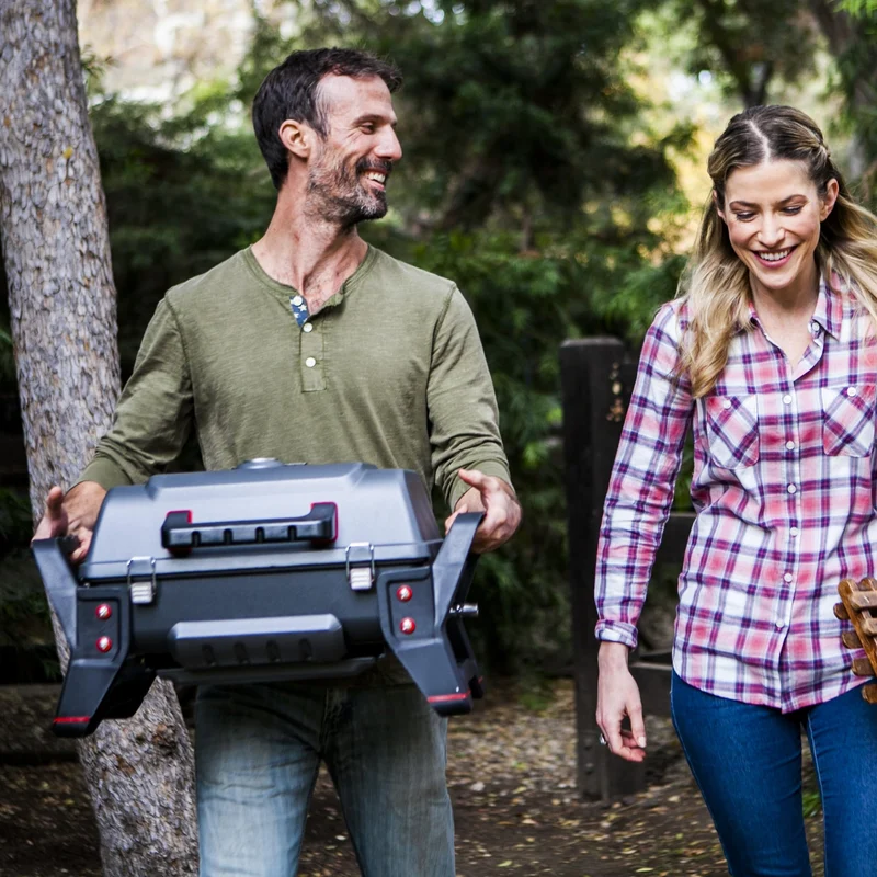 Char-Broil Gasgrill Grill2Go Tragbarer Camping-Grill für Ausflüge
