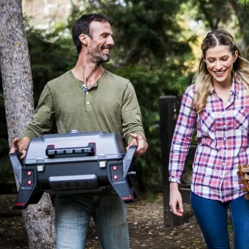 Char-Broil Gasgrill Grill2Go Tragbarer Camping-Grill für Ausflüge