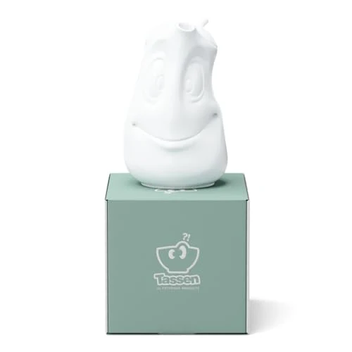 FIFTYEIGHT PRODUCTS / Tassen / Kanne „Gut drauf“ (Porzellan, 1200 ml, weiß, Made in Germany)