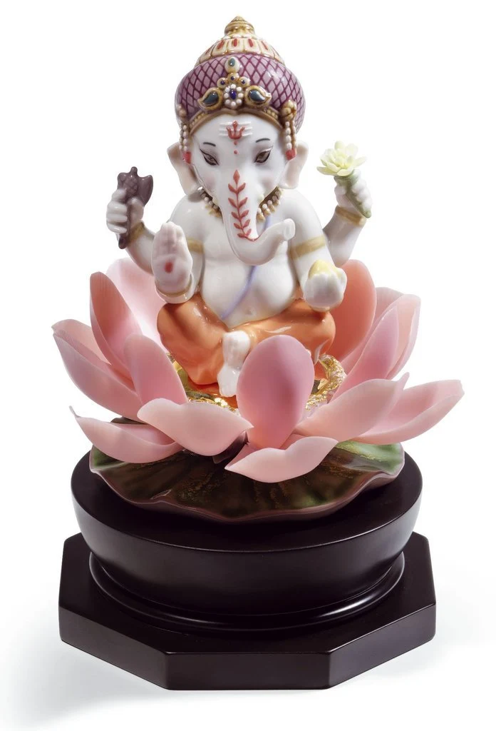 LLADRO® Figur »Ganesha auf Einem Lotus« 01008635