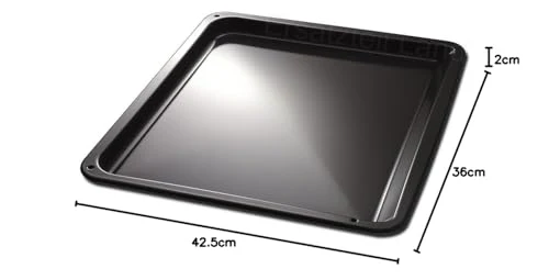 Electrolux 3870287202 Backofen- und Herdzubehör AEG/Electrolux Backblech 387.028.720-2, original 425 x 360 x 20 emailliert