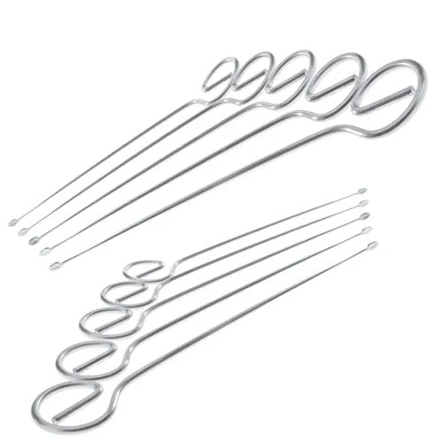 Schaschlikspieße 10er Set, Grillspieße 210 mm