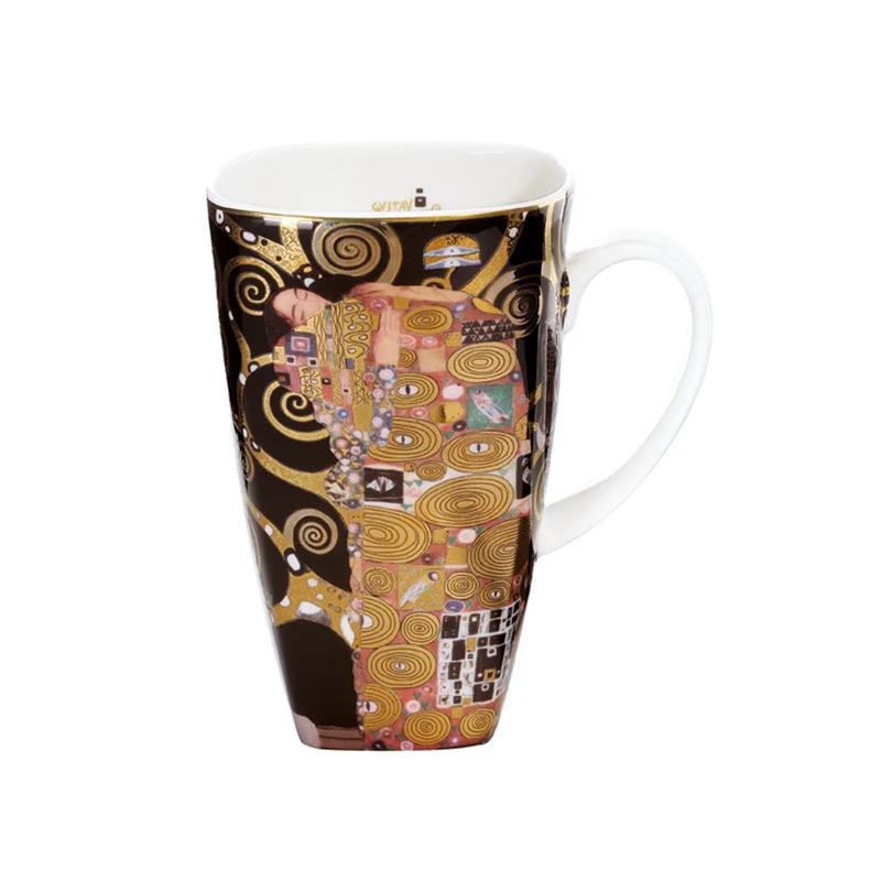 Goebel Artis Orbis Gustav Klimt 'Die Erfüllung - Künstlerbecher'