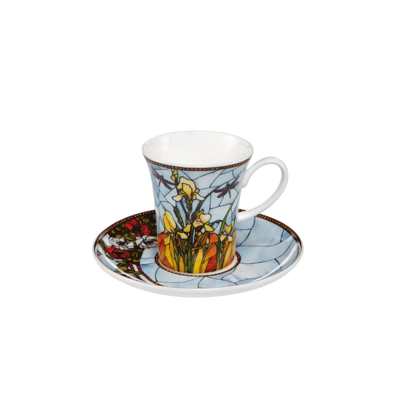 Goebel Artis Orbis Louis Comfort Tiffany 'Iris - Espressotasse' !