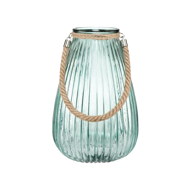 Goebel Scandic Home Scandic Home Aurora 'Aurora Green - Windlicht m. Kordelgriff' !