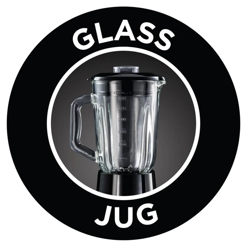 Russell Hobbs Standmixer 2-in-1 mit 1,5L Glasbehälter, BPA-frei, 23821-56