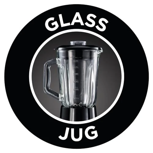 Russell Hobbs Standmixer 2-in-1 mit 1,5L Glasbehälter, BPA-frei, 23821-56