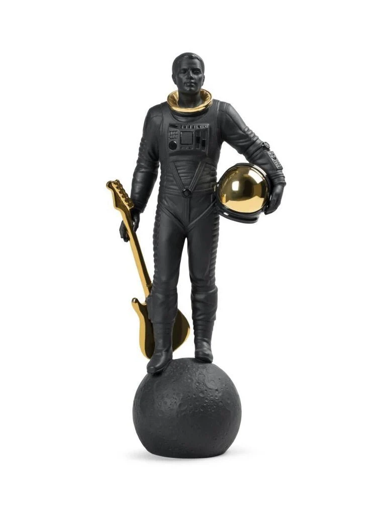 LLADRO® Figur »Walking on the Moon - Black and Gold - 38cm« 01009409