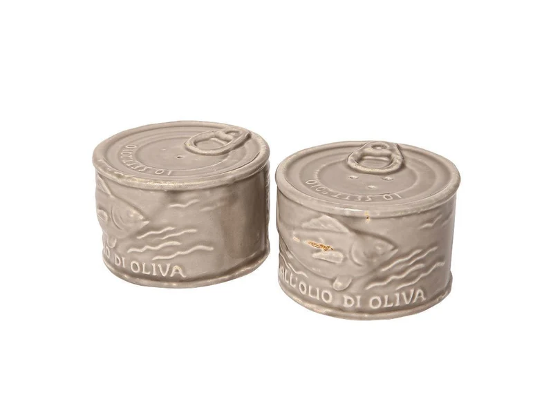 Virginia Casa - Mediterraneo 'Salz & Pfeffer Dose - ø9cm - argilla'