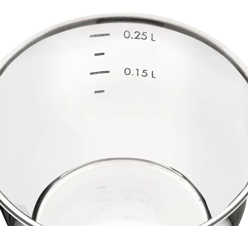 Küchenprofi 23 7000 28 10 Butterpfännchen mit Sandwichboden, Silber