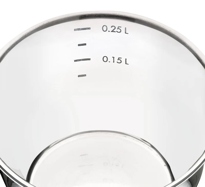 Küchenprofi 23 7000 28 10 Butterpfännchen mit Sandwichboden, Silber