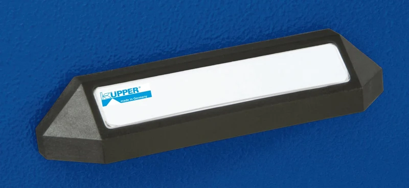 Küpper Werkbankset 70412-7, Breite 240 cm, Farbe: Ultramarinblau, Werkbank, Hängeschrank, Lochwand